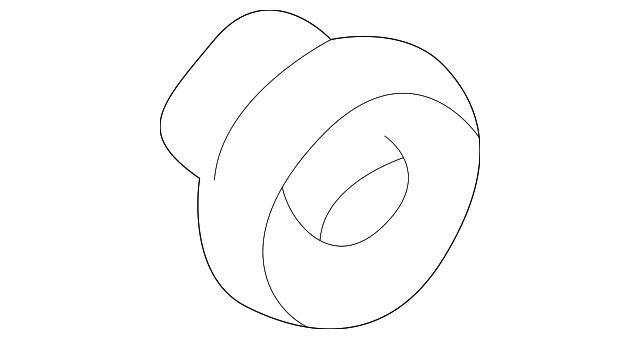 4564035 Деталь BODY SIDE MLDG BUSHING, RIGHT