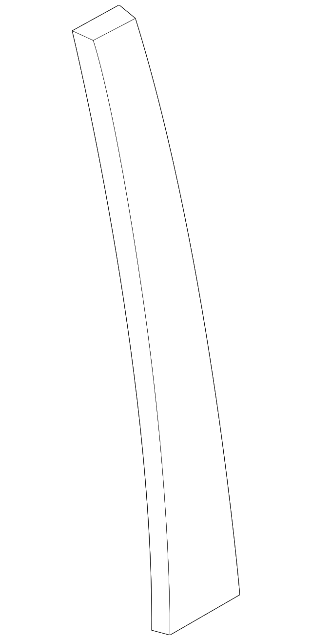 4551941 Деталь WINDOW TRIM, RIGHT