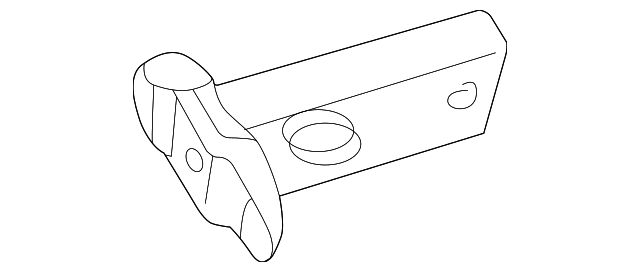 2C5Z5D058AB Деталь RAIL END, RIGHT