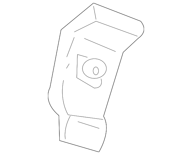 XW4Z5429452AA Деталь REINFORCEMENT, RIGHT