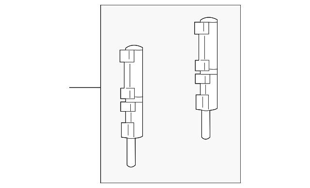 AA8Z-14197-A Деталь HARNESS CLIP, RIGHT