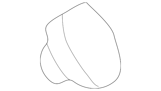 YF1Z74312A29AAB Деталь ACCESS COVER, LEFT