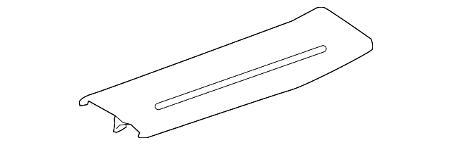 C2C26072AMR Деталь SCUFF PLATE, RIGHT