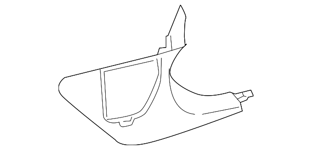 C2C26178AMB Деталь KICK PANEL TRIM, LEFT