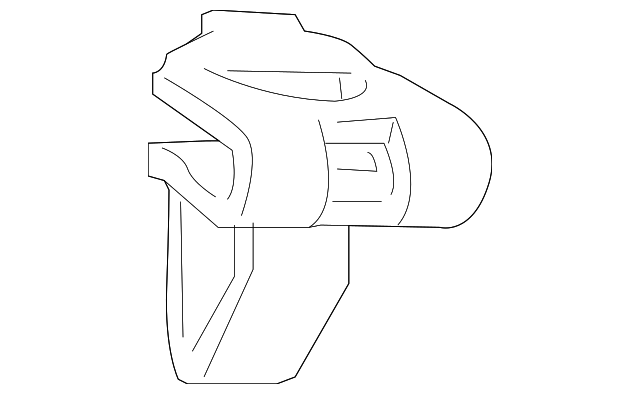 C2S9285 Деталь LWR CTR PLR TRIM CLIP, RIGHT