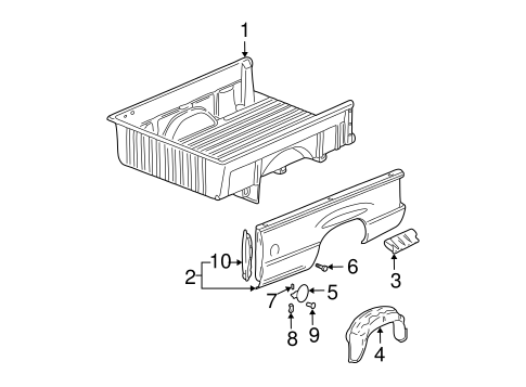 Silverado 2500 HD BOX ASSEMBLY 2