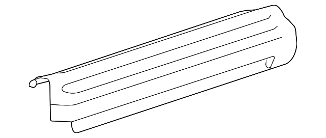 25774447 Деталь SILL PLATE, LEFT