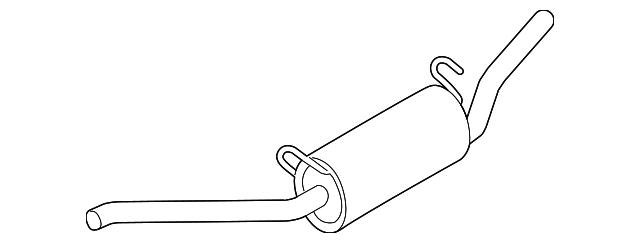 9T1Z-5230-A Деталь MUFFLER