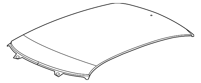 93168684 Деталь ROOF PANEL