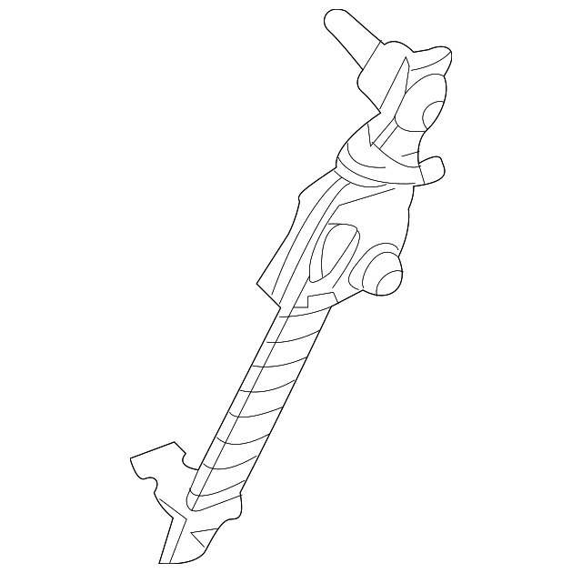 8A5Z-54602B82-A Деталь HEIGHT ADJUSTER, LEFT