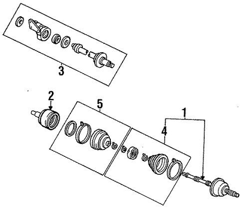 Tracer AXLE SHAFT