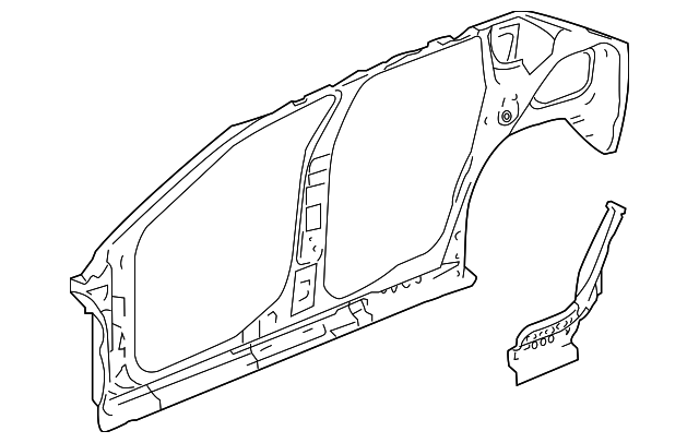 10369476 Деталь INNER UNISIDE, RIGHT