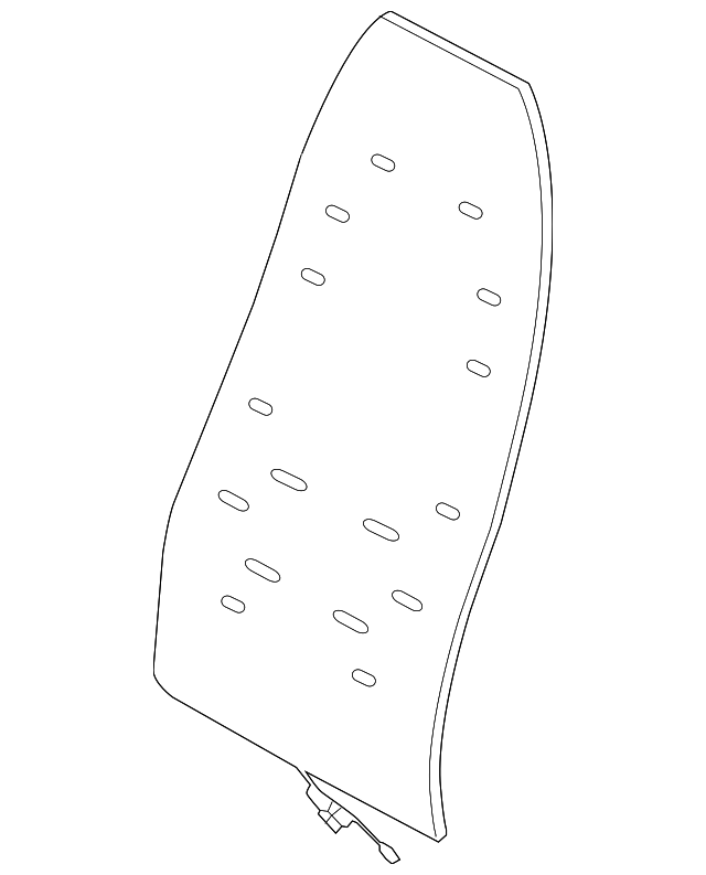 970-522-635-00 Деталь LUMBAR ADJUSTER, LEFT