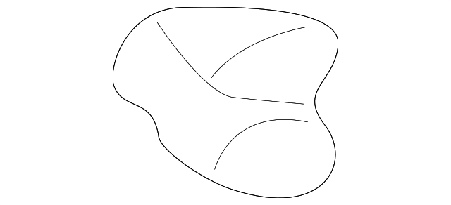88971445 Деталь FRAME RETAINER, LEFT