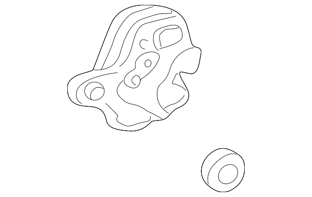 88969877 Деталь LOCK ASSY, RIGHT