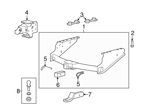F-250 Super Duty TRAILER HITCH COMPONENTS