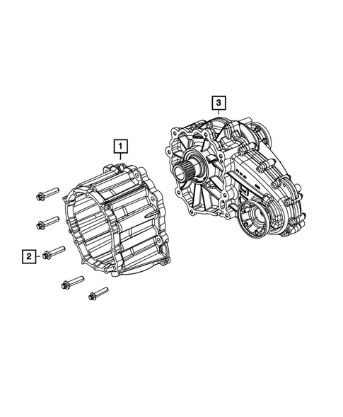 Transfer Case Assembly for 2012 Jeep Grand Cherokee #1