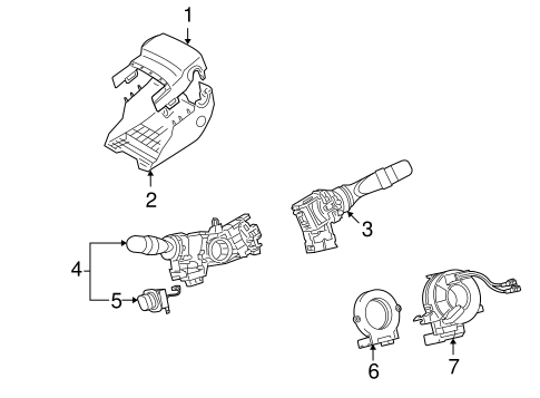 ELECTRICAL/SWITCHES for 2008 Toyota Land Cruiser #1
