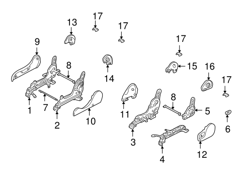 BODY/TRACKS & COMPONENTS for 1997 Toyota Tacoma #1