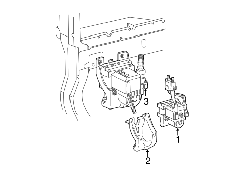 Brakes/Anti-Lock Brakes for 2002 Ford Mustang #3