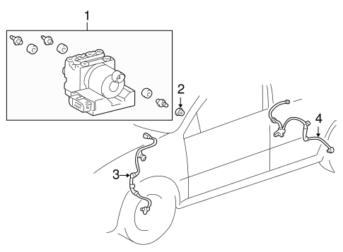 ELECTRICAL/ABS COMPONENTS for 2000 Toyota Corolla #1