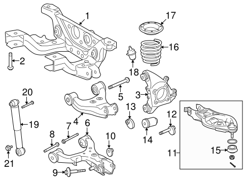 REAR SUSPENSION/REAR SUSPENSION for 2013 Toyota Sequoia #3