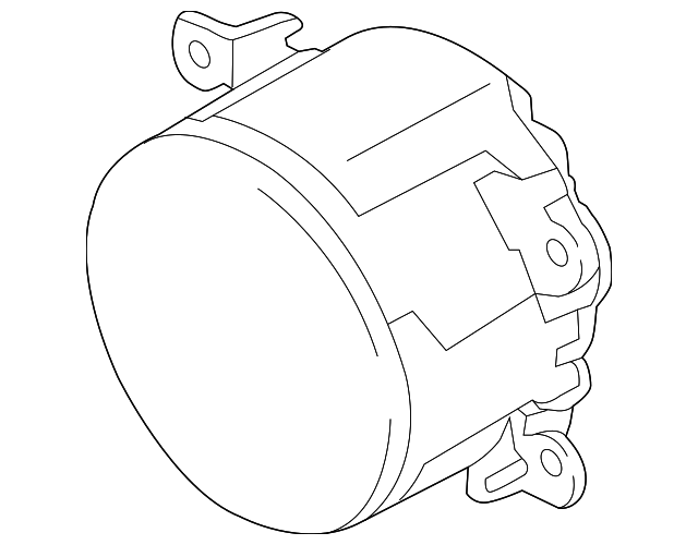 FR3Z-15200-A Деталь FOG LAMP ASSY, RIGHT