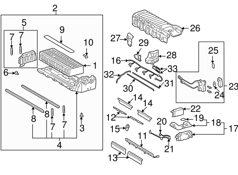 ELECTRICAL/BATTERY for 2001 Toyota Prius #2