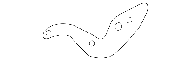 FR3Z-6362648-A LEVER, LEFT