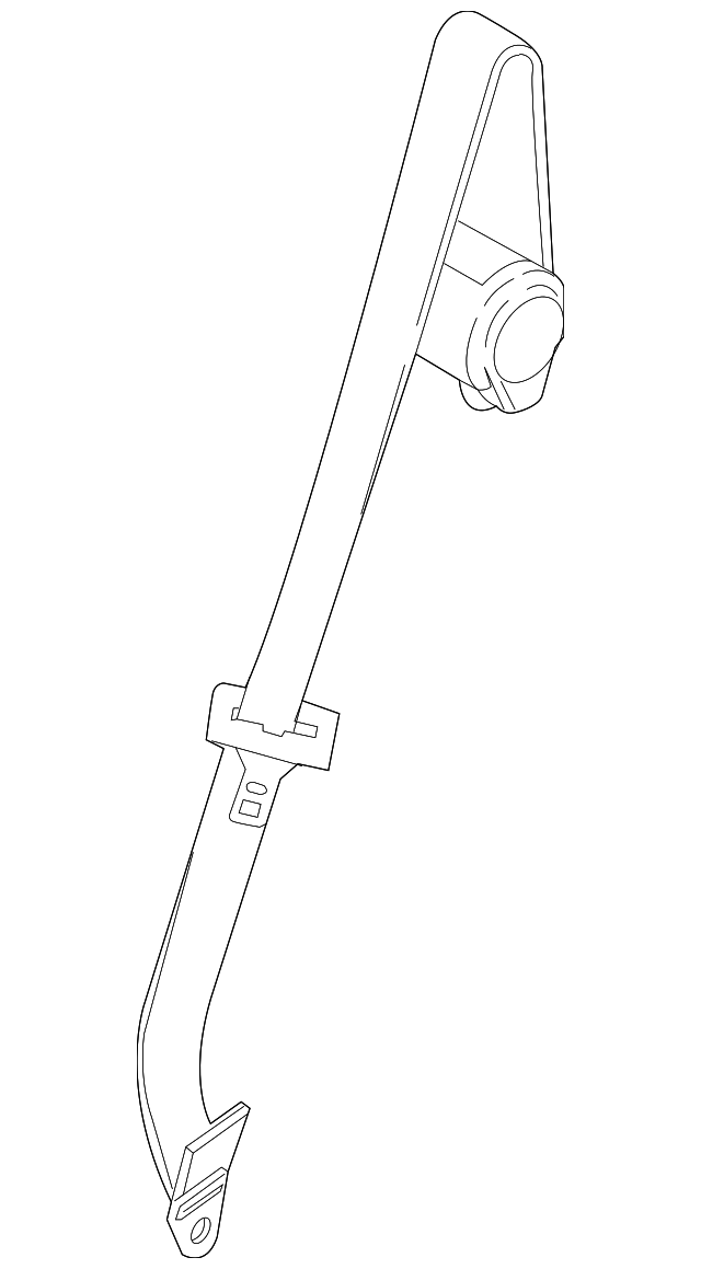 9T1Z-58611B68-B Деталь CENTER BELT ASSY