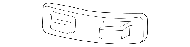 2T1Z-99610A95-AA Деталь OUTER BELT ASSY CLIP, LEFT