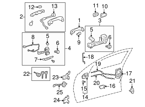 BODY/FRONT DOOR for 2006 Toyota Avalon #2