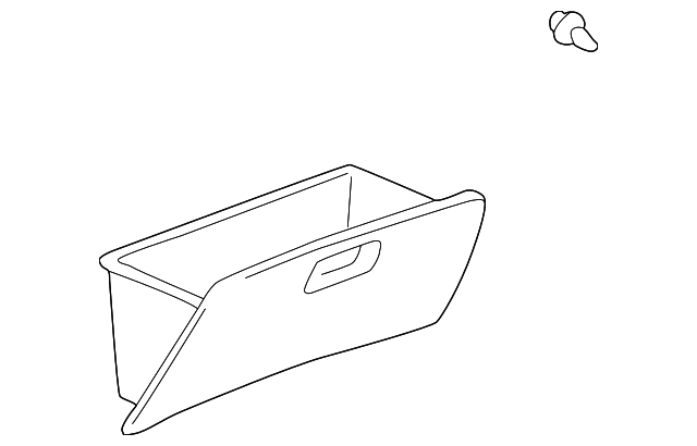 88970567 Деталь GLOVE BOX ASSY
