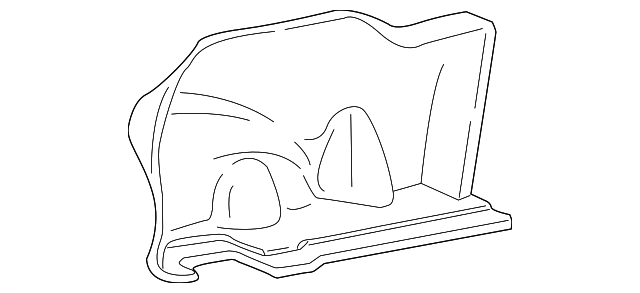 F4ZZ6345423ABC Деталь SIDE TRIM PANEL, LEFT
