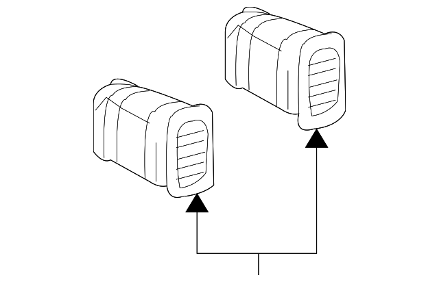 15717352 Деталь OUTLET DUCT, RIGHT