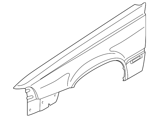 9152679 Деталь FENDER, LEFT
