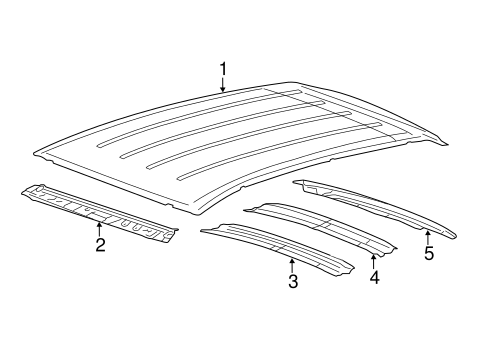 Roof & Components for 2009 Lincoln MKX #0