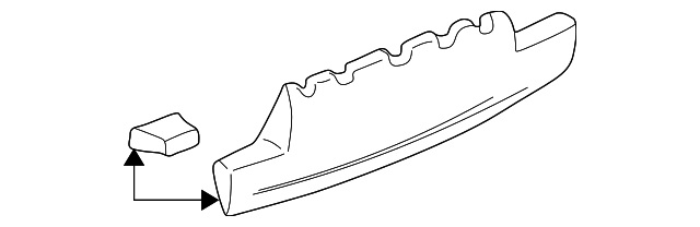 XW4Z-17787-AA Деталь ABSORBER