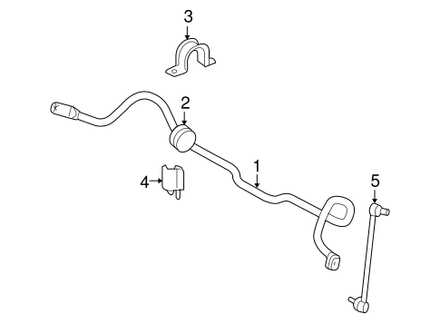 Front Suspension/Stabilizer Bar & Components for 2010 Ford Focus #1