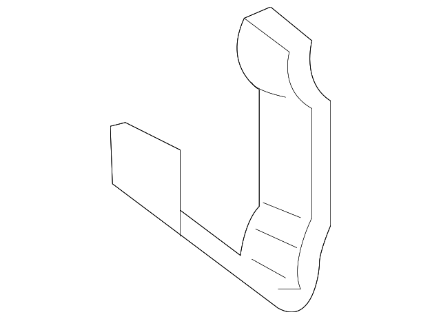 12832866 Деталь LAMP LENS CLIP