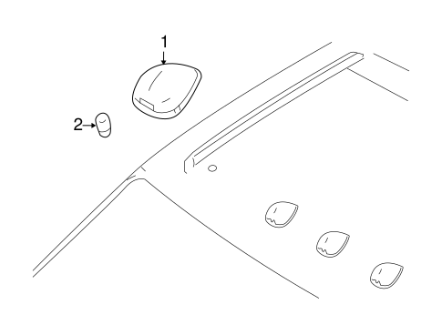 F-350 Super Duty ROOF LAMPS