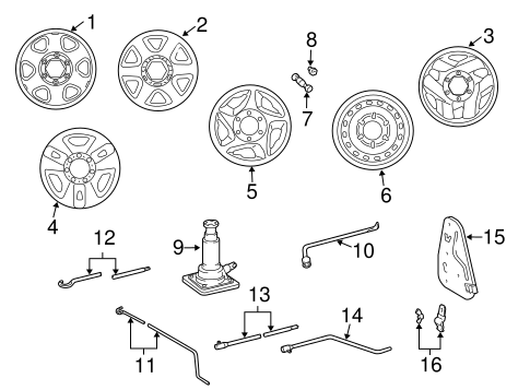 FRONT SUSPENSION/WHEELS for 1998 Toyota Tacoma #2