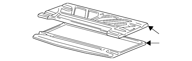 22611176 Деталь SUNSHADE