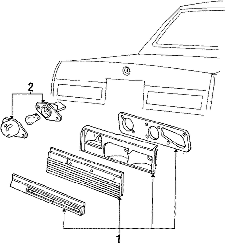 Executive Limousine LICENSE LAMPS