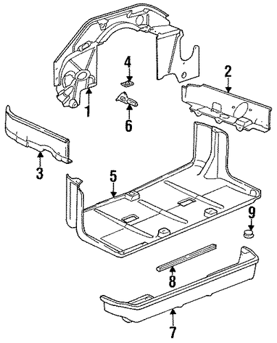 911 ENGINE APPEARANCE COVER