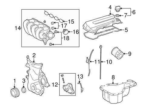 FUEL SYSTEM/INTAKE for 2006 Toyota Corolla #1