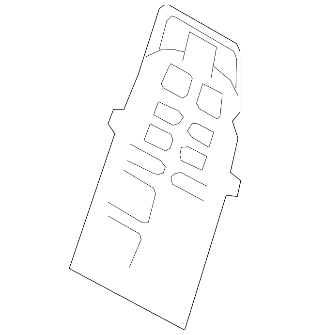 970-521-551-00 CARRIER, LEFT