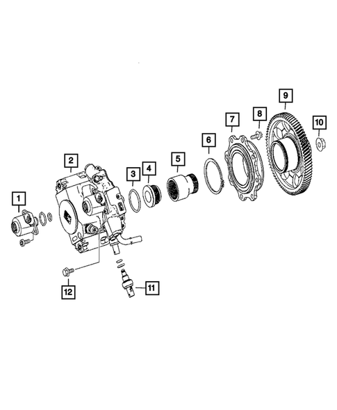 Fuel Pump and Sending Unit for 2011 Dodge Caliber #2