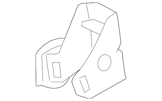 88975596 Деталь FRONT MOUNT BRKT