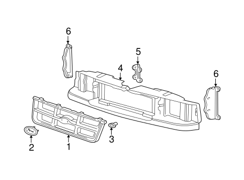 Ranger GRILLE & COMPONENTS